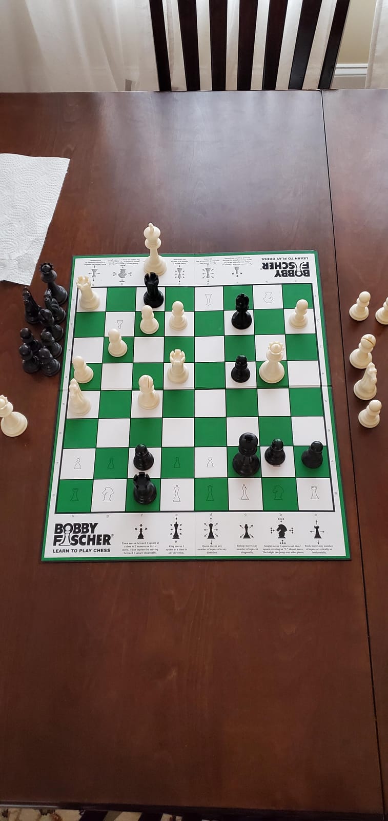 Bobby Fischer® Learn to Play Chess Set Board Game customer photo 1