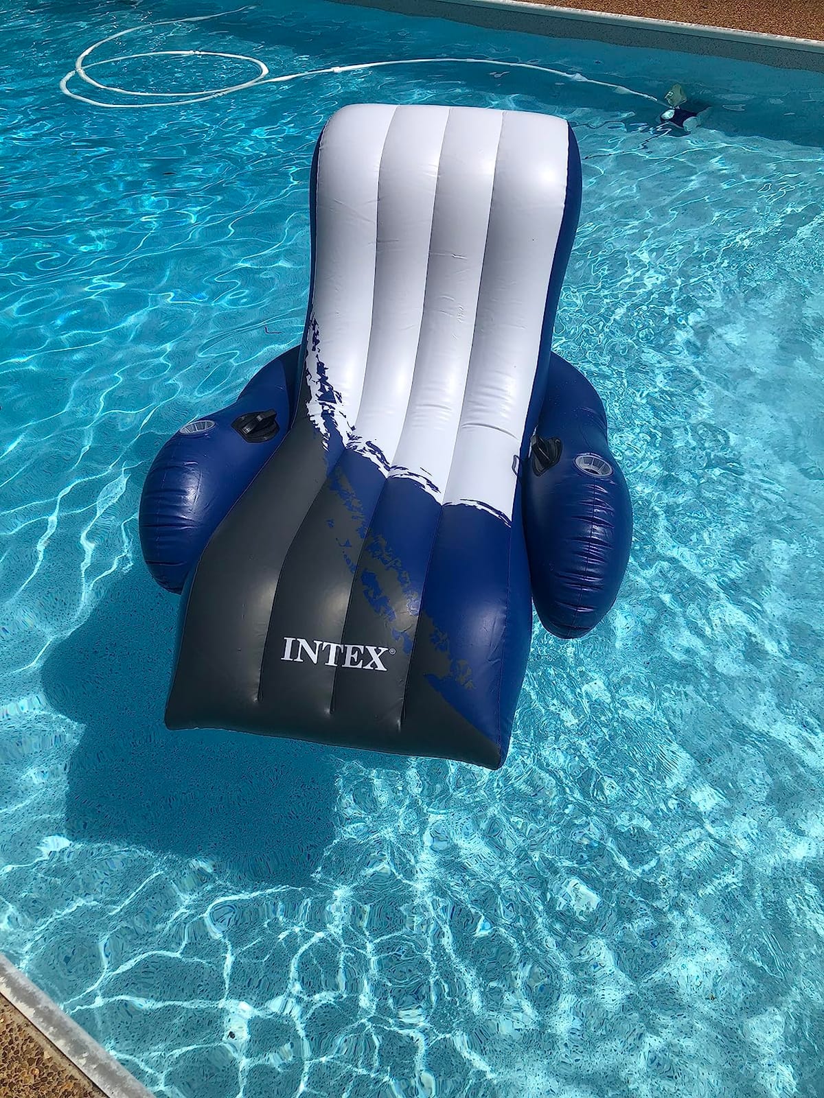 INTEX Inflatable Floating Swimming Pool Recliner Lounge Chair for Adults customer photo 1
