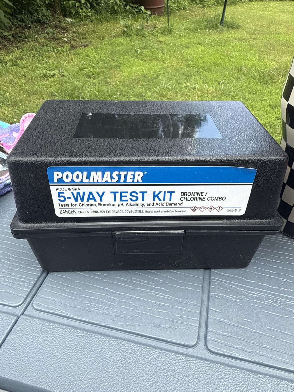 Poolmaster 5-Way Pool & Spa Water Test Kit with Liquid Reagents customer photo 2