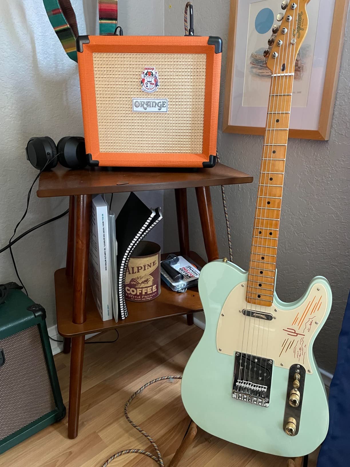 Crosley Manchester Record Player Stand, Paprika customer photo 1