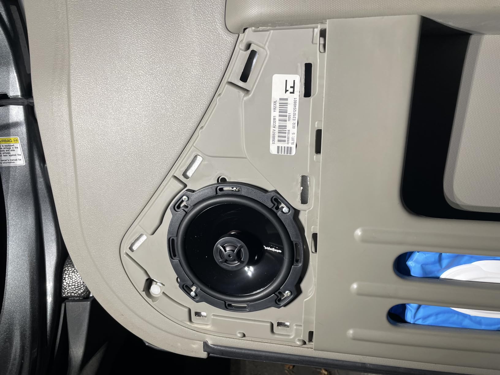 Rockford Fosgate P1683 Punch 6x8 3-Way Coaxial Full Range Speakers (Pair) customer photo 1