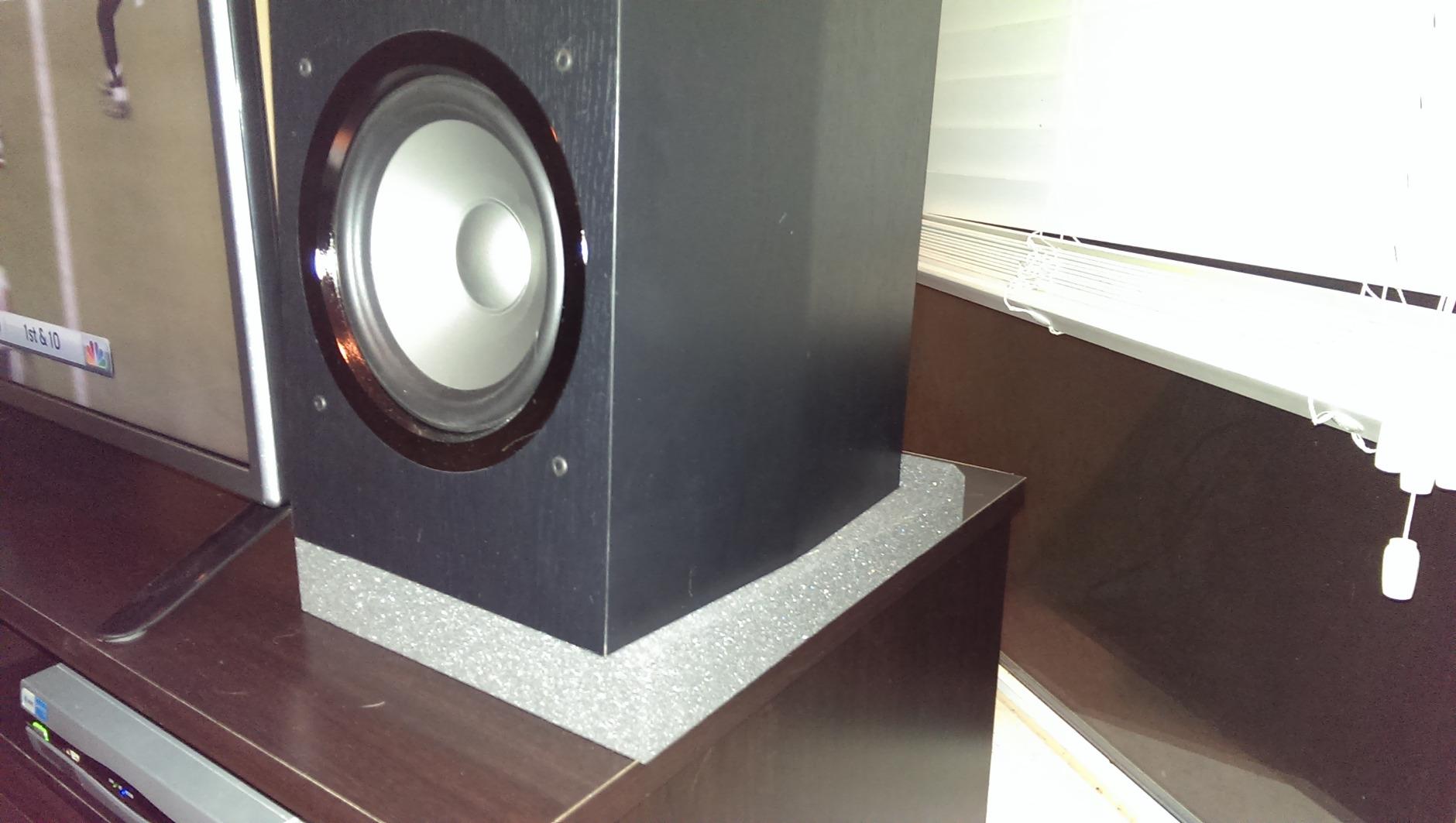 Auralex MoPAD-XL, Speaker Isolation Pad customer photo 1