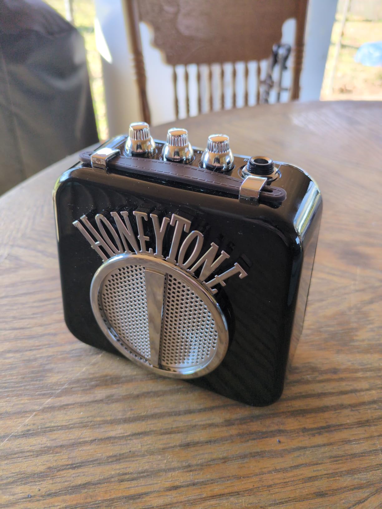Danelectro Honeytone N-10 Guitar Mini Amp, Black with belt clip customer photo 1