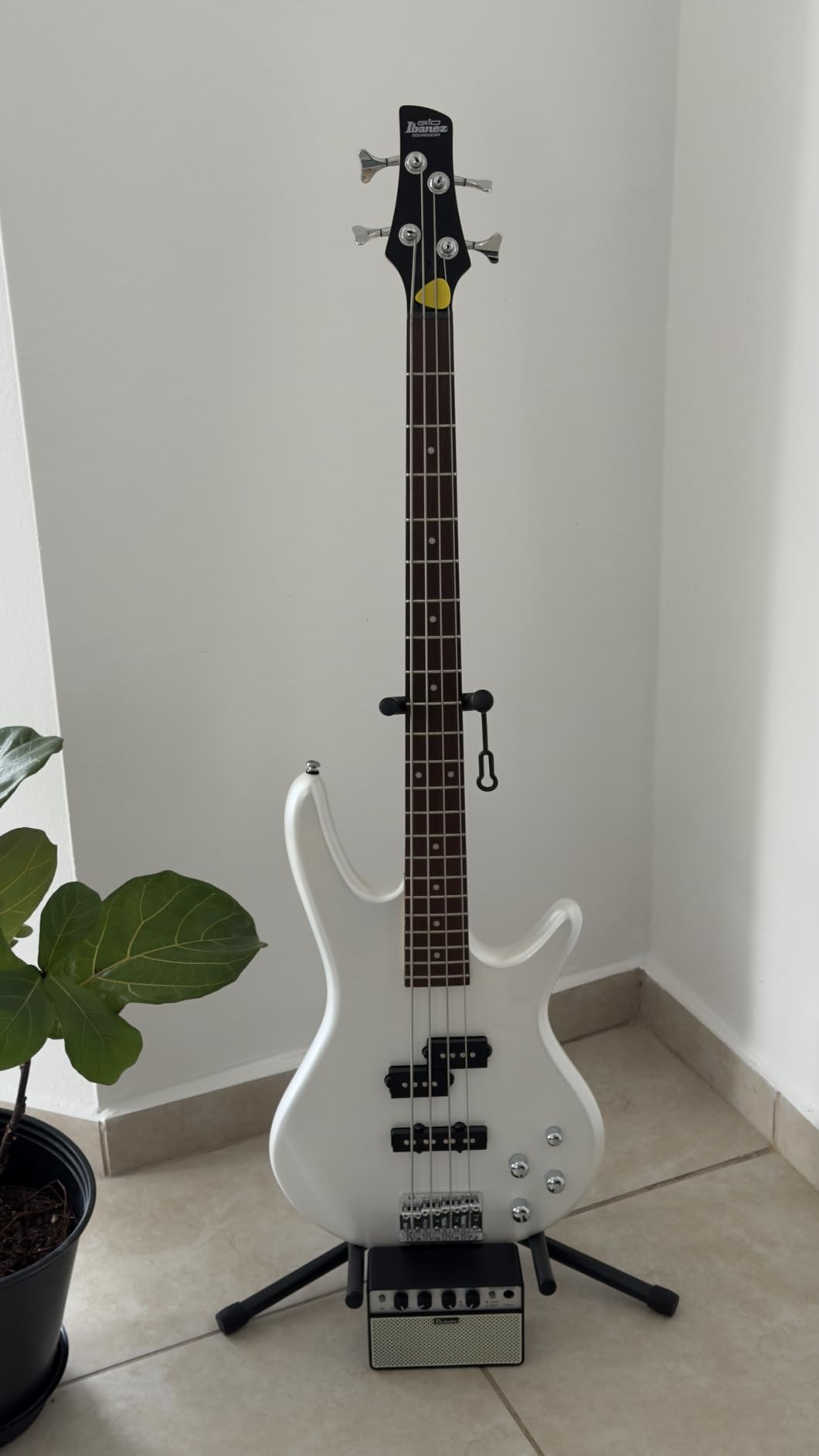 Ibanez 4-String Bass Guitar, Right Handed, Black customer photo 2