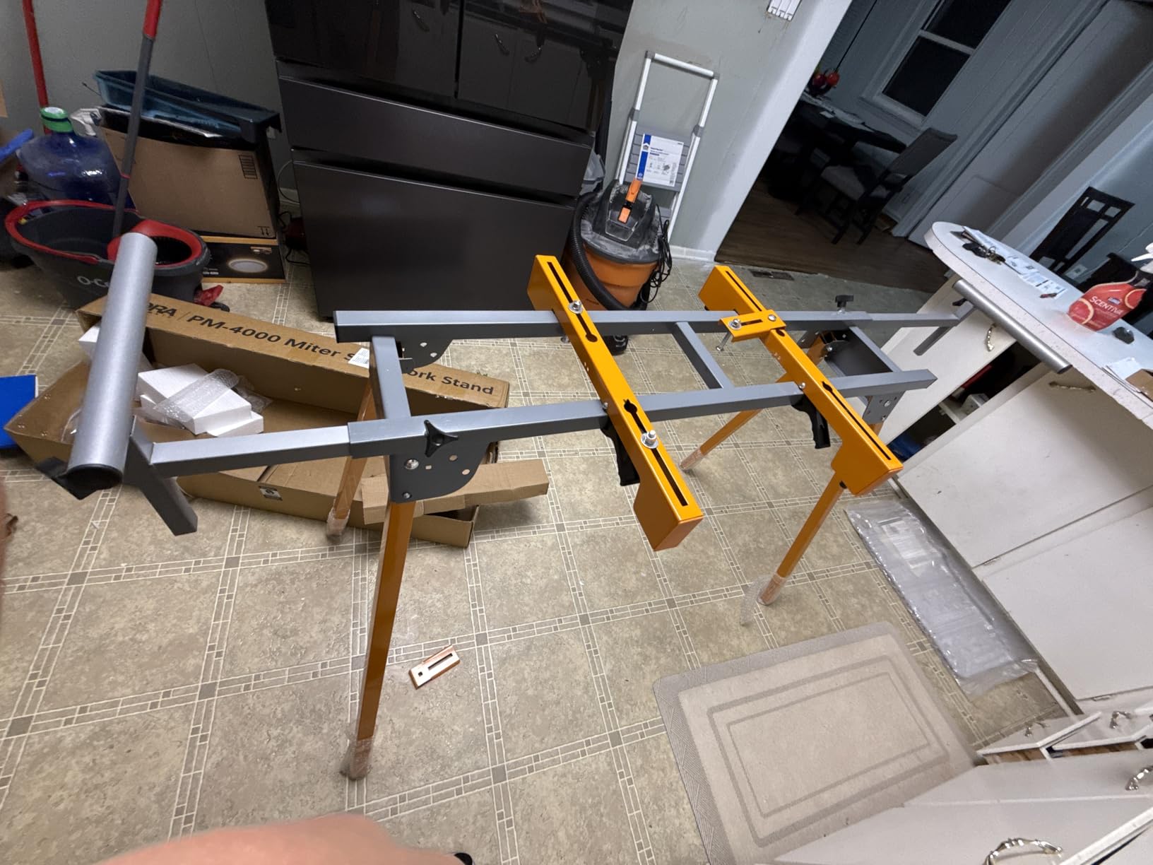 BORA Miter Saw Stand Universal Fit Heavy Duty Portable Design - PM-4000 customer photo 2
