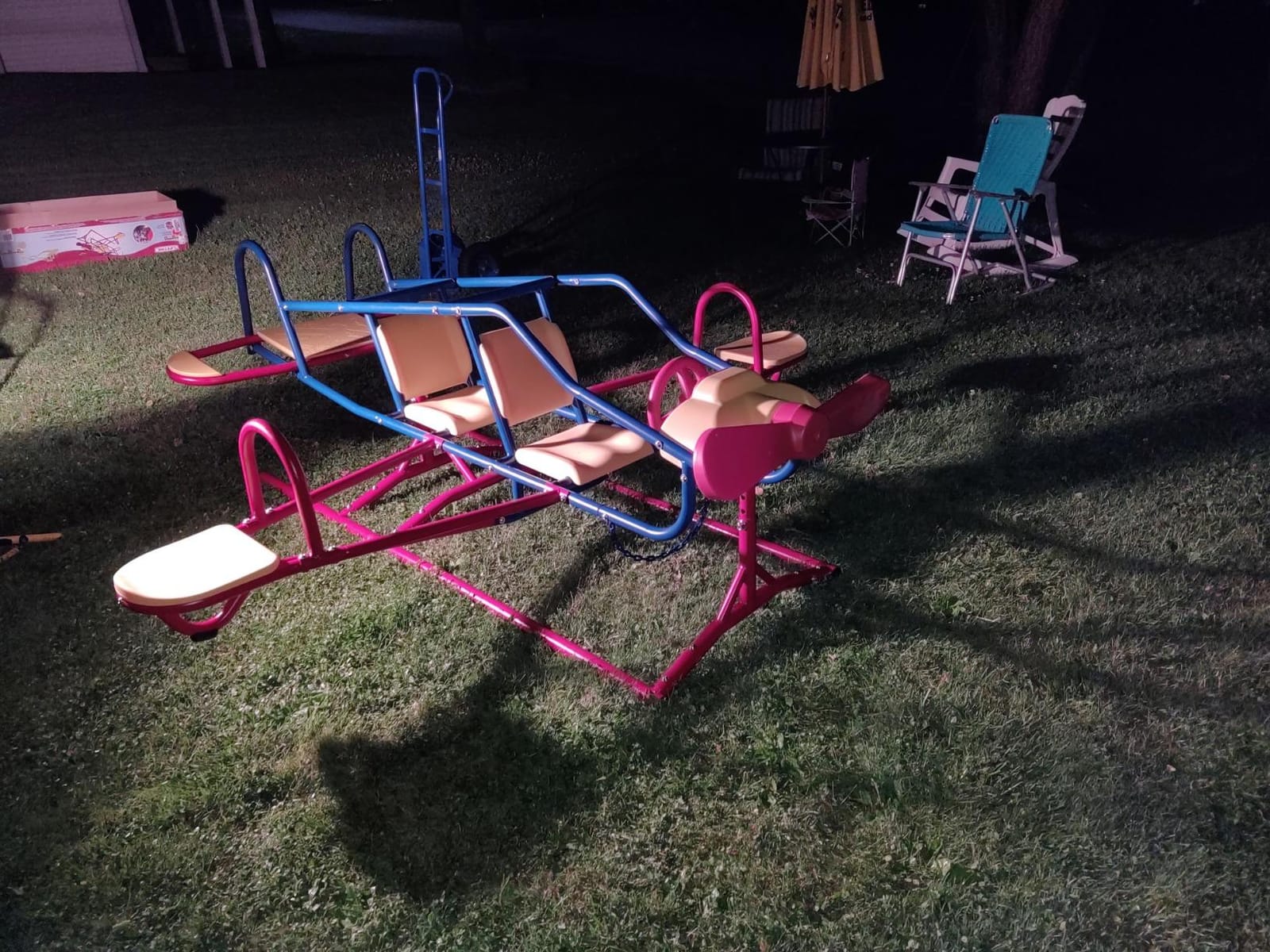 LIFETIME Airplane Teeter Totter Ace Flyer 151110 Primary Color Double Play customer photo 2