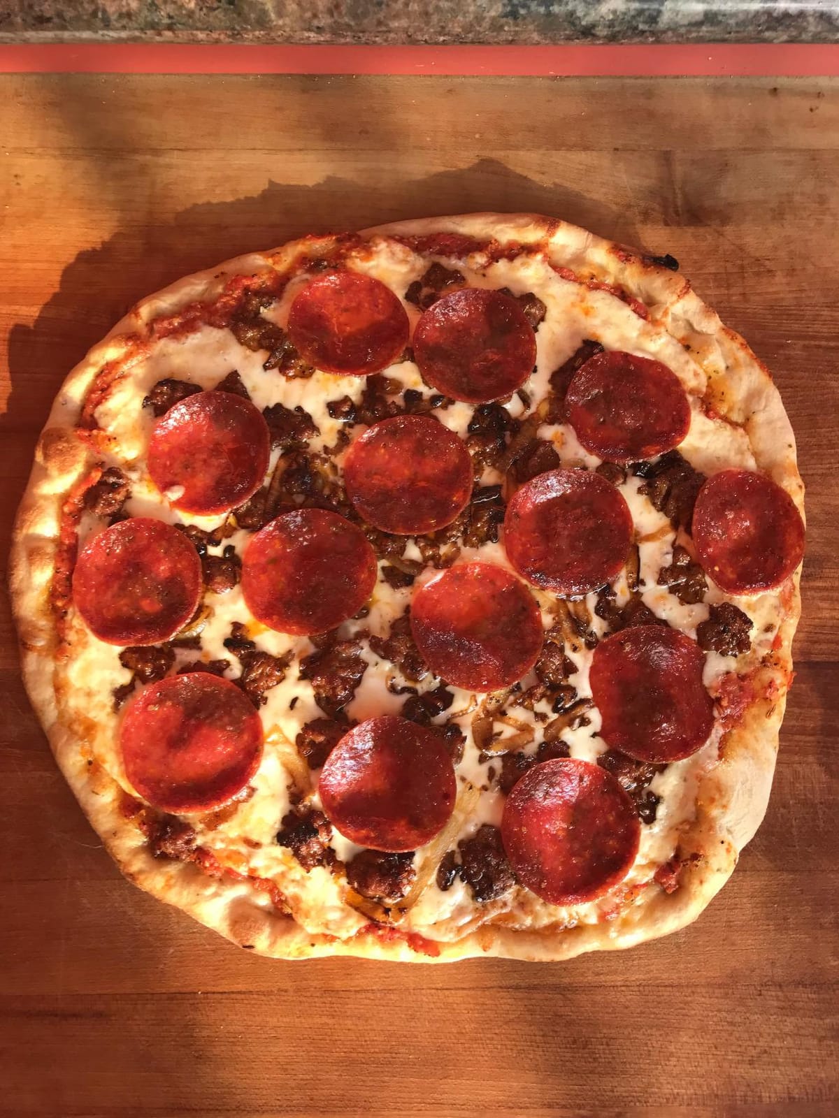 Kamado Joe 15-inch Ceramic Pizza Stone for Brick-Oven Style Pizza Compatible with Kamado Joe Classic Joe 18-inch Charcoal Grill and Smokers, Model KJ-PS23 customer photo 2