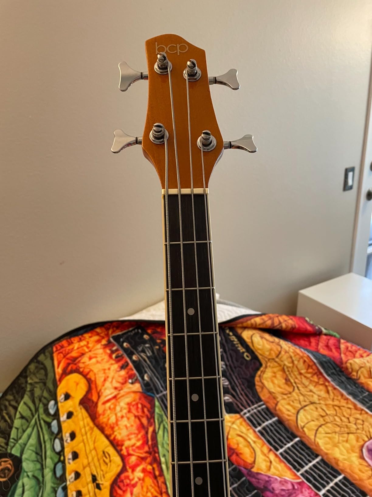 Best Choice Products Acoustic Electric Bass Guitar, Full Size 4 String, Fretted Bass Guitar w/Padded Gig Bag - Black customer photo 1