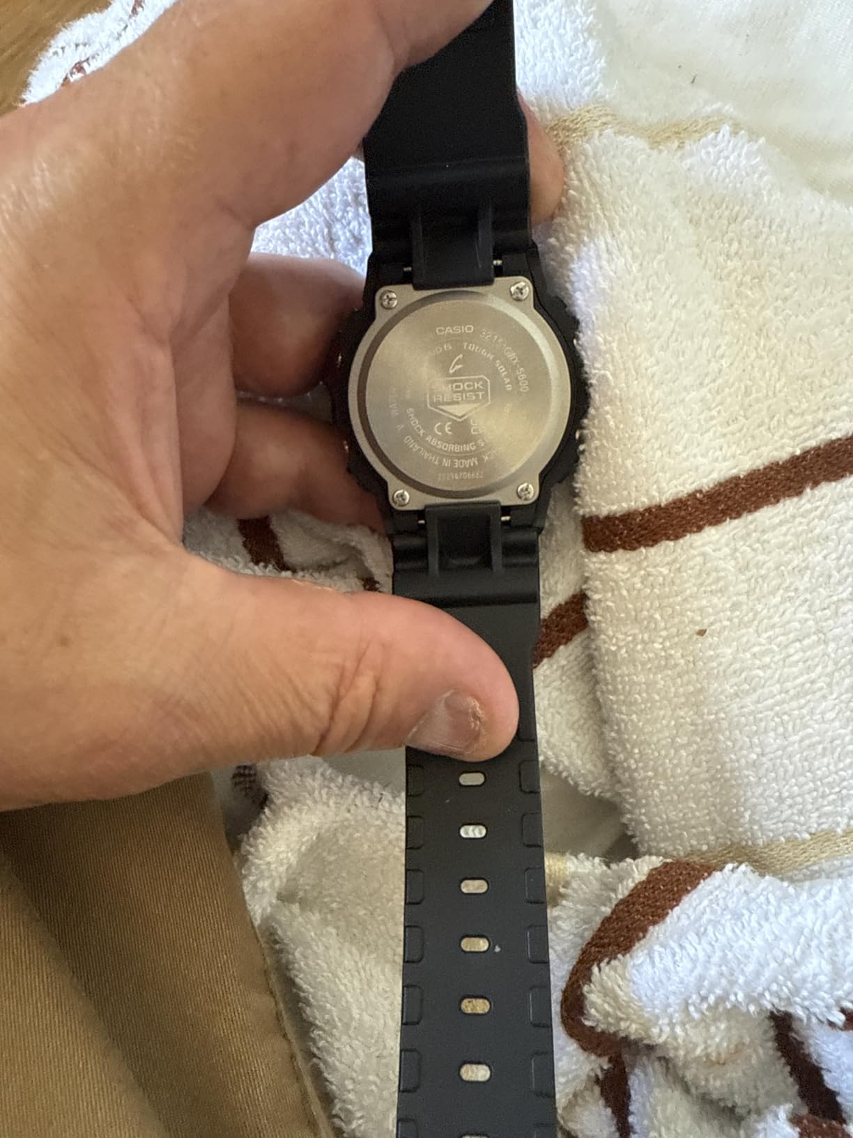 Casio Men's GWX-5600-1JF G-Shock G-Lide Tough Solar Radio Controlled Watch [Japan Import] customer photo 1