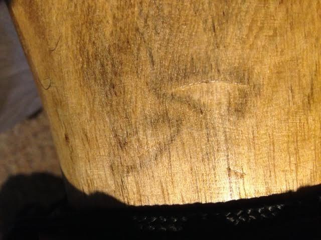 Africa Heartwood Project Hand-Carved Djembe Drum from Africa - 9