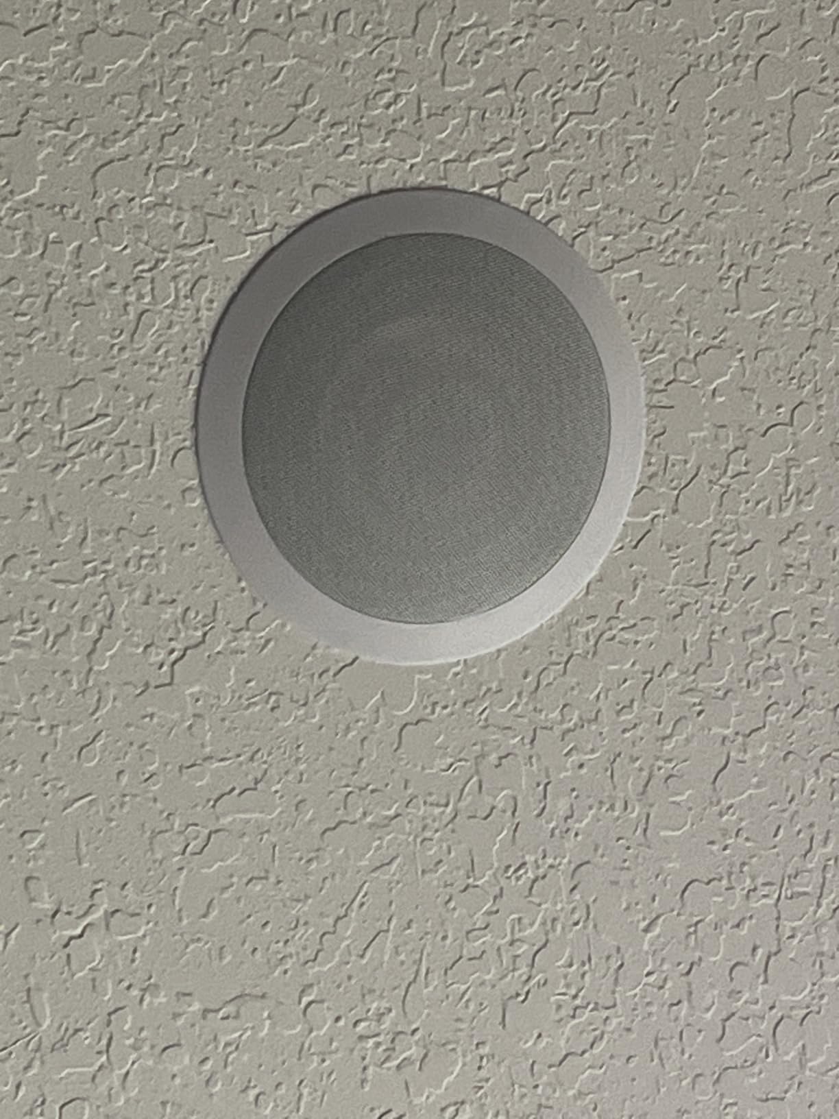 Micca M-6C 6.5-Inch 2-Way in-Ceiling Speaker, Round, Each, Paintable, White customer photo 1