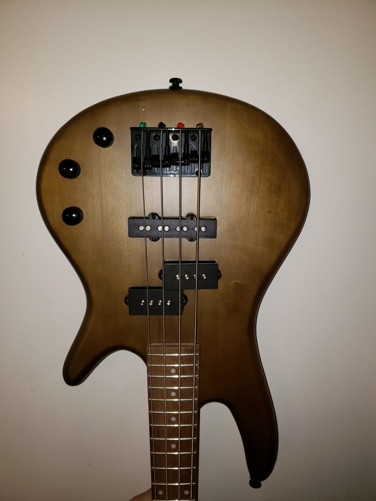 Ibanez Gio SR miKro Short Scale 4 String Electric Bass - Metallic Purple customer photo 1