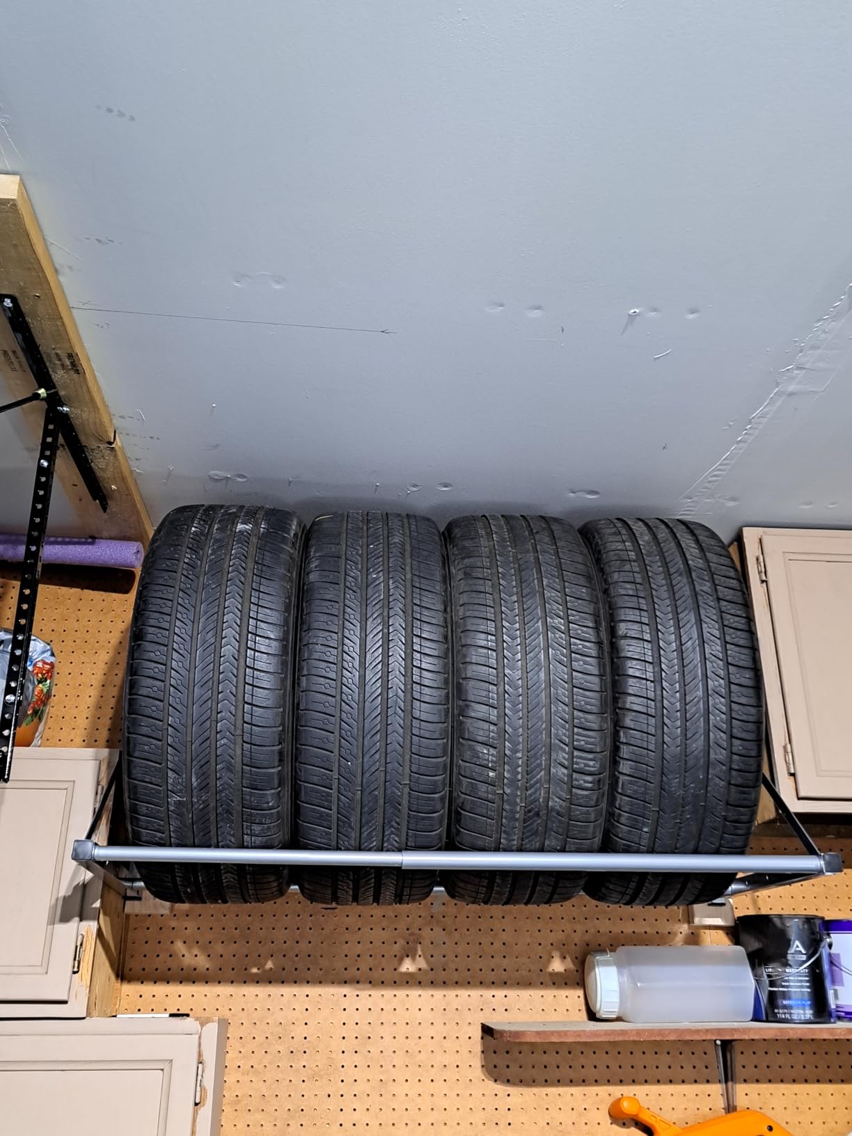 HyLoft Wall-Mounted Folding Tire Storage Loft Rack customer photo 2