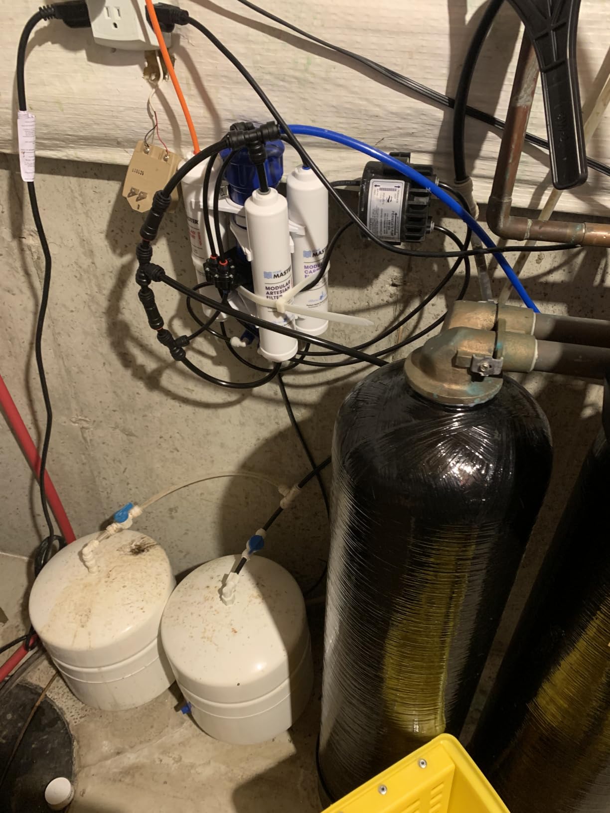 Home Master TMAFC Artesian Full Contact Reverse Osmosis System, 7-stages, Patented 2-Pass Alkaline Remineralization, Fast 4.5s Fill Rate, 8.5” catalytic carbon, 5-year limited parts customer photo 2