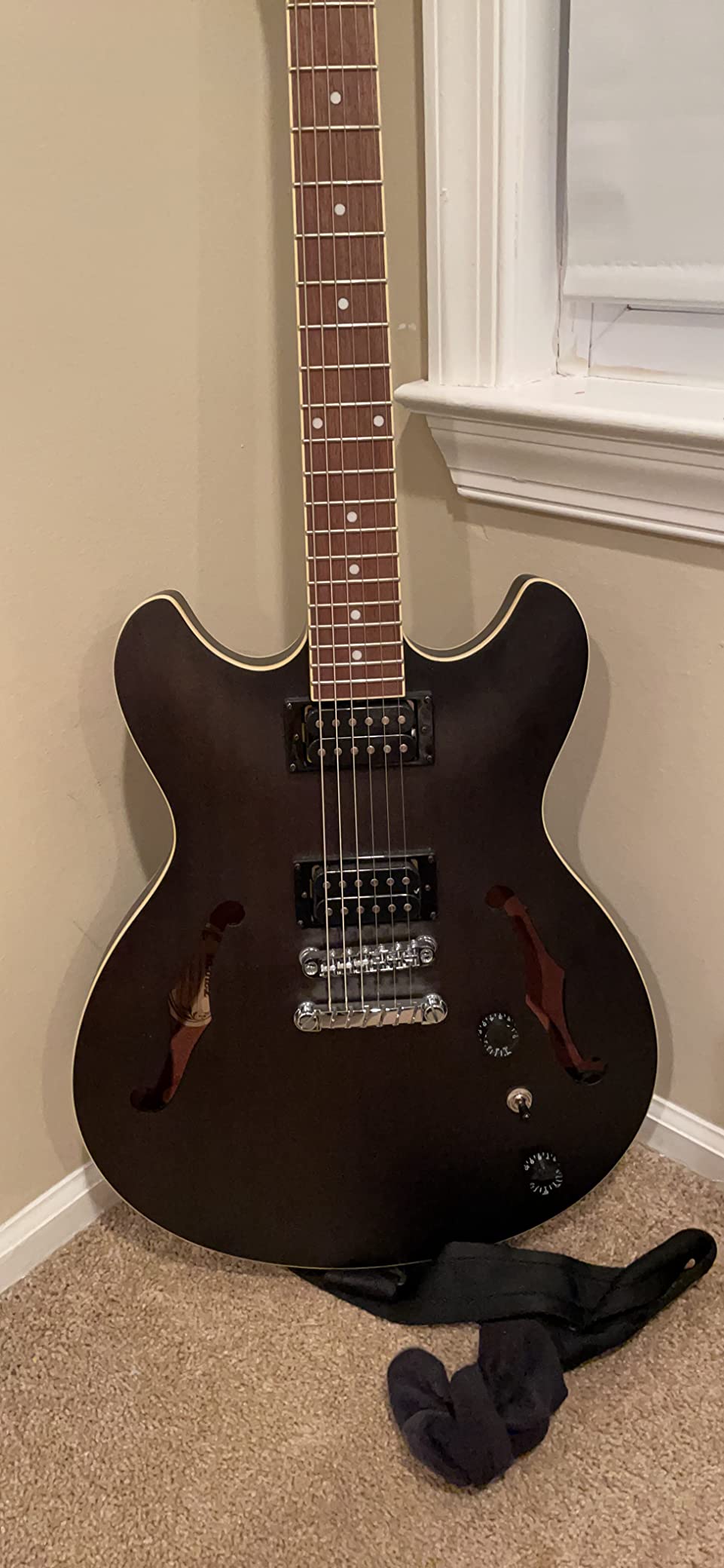 Ibanez Artcore AS53 - Transparent Black Flat customer photo 2