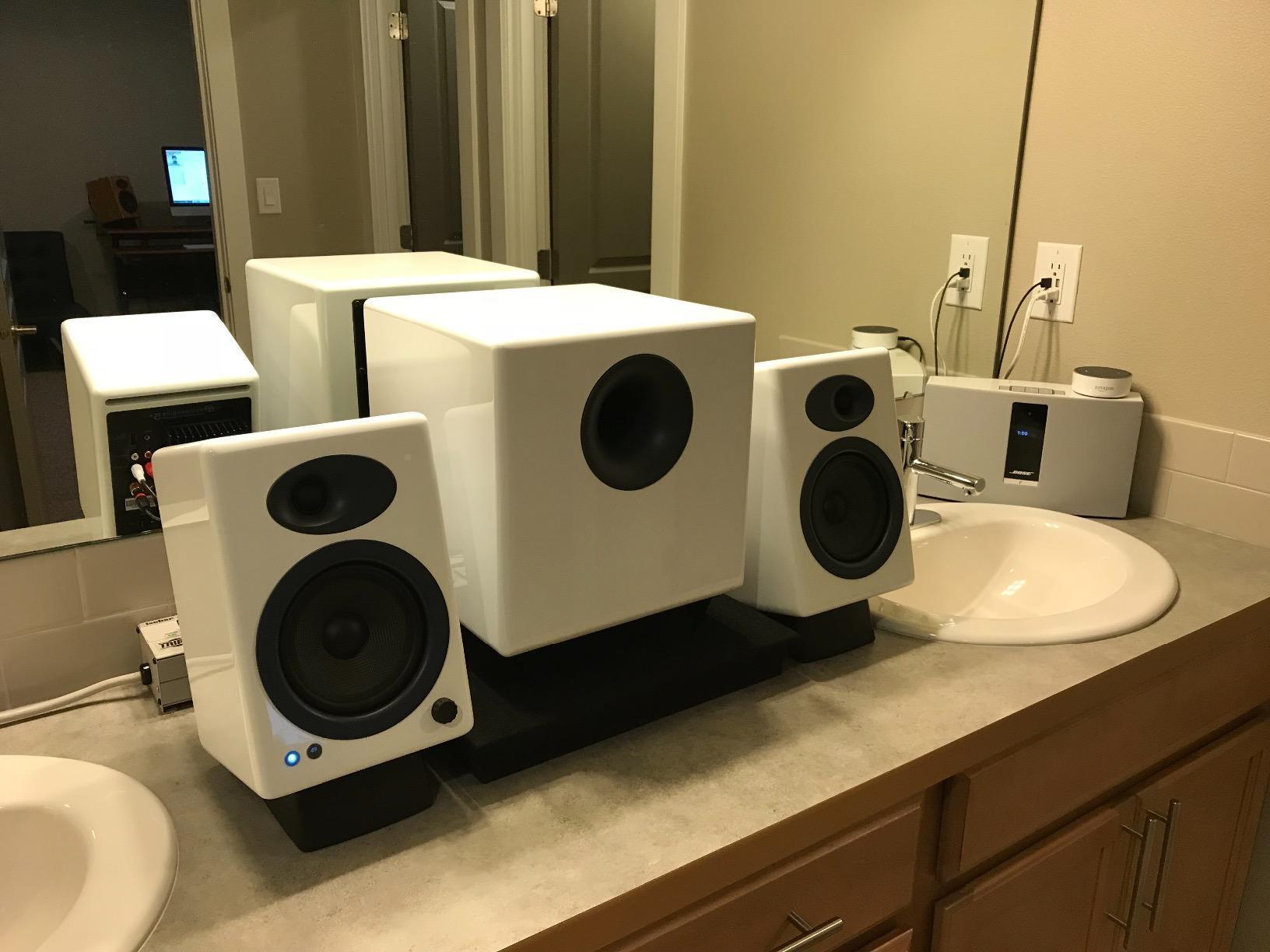 Audioengine A5+ Wired Bookshelf Speakers – Powered Speakers customer photo 2