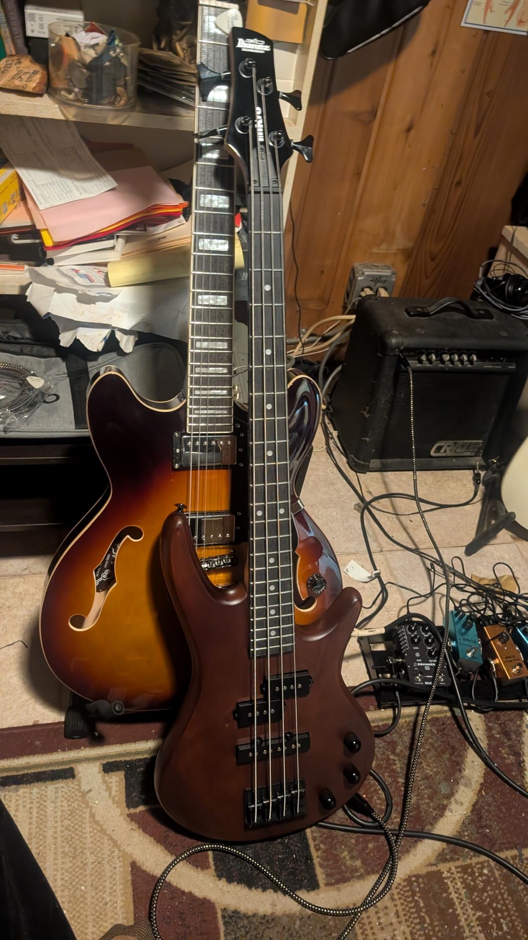 Ibanez GSRM20BKL Left Handed 4-String Short Scale, 28.6