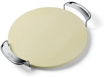 Weber® Gourmet BBQ System Pizza Stone with Carry Rack, 16.7