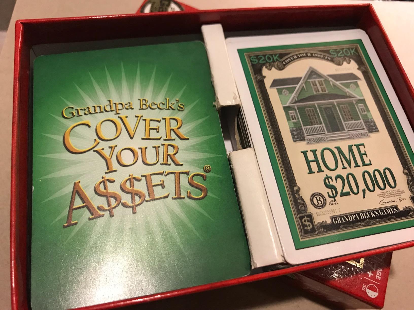 Grandpa Beck's Games Cover Your Assets Set Collection Card Game customer photo 2