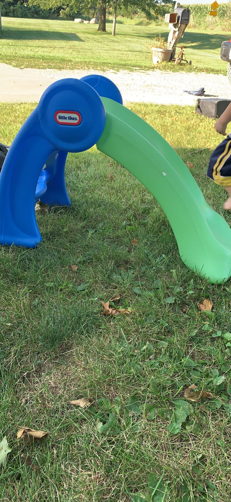 Little Tikes Junior Play Slide Green/Blue, 5 ft or less customer photo 2