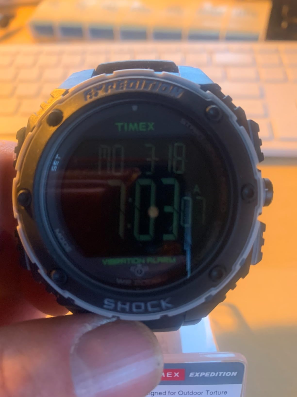Timex Men's Expedition Shock XL Vibrating Alarm 50mm Watch customer photo 1