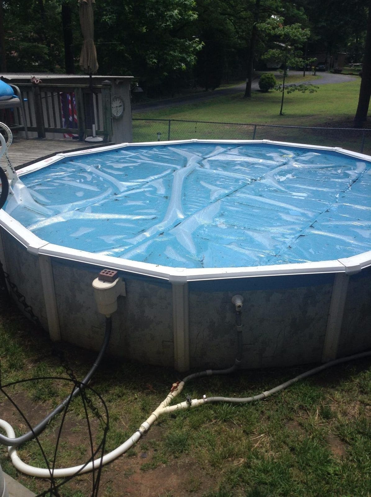 Sun2Solar Blue 16 ft Round Pool Solar Cover | 12 Mil | Heat Retaining customer photo 1