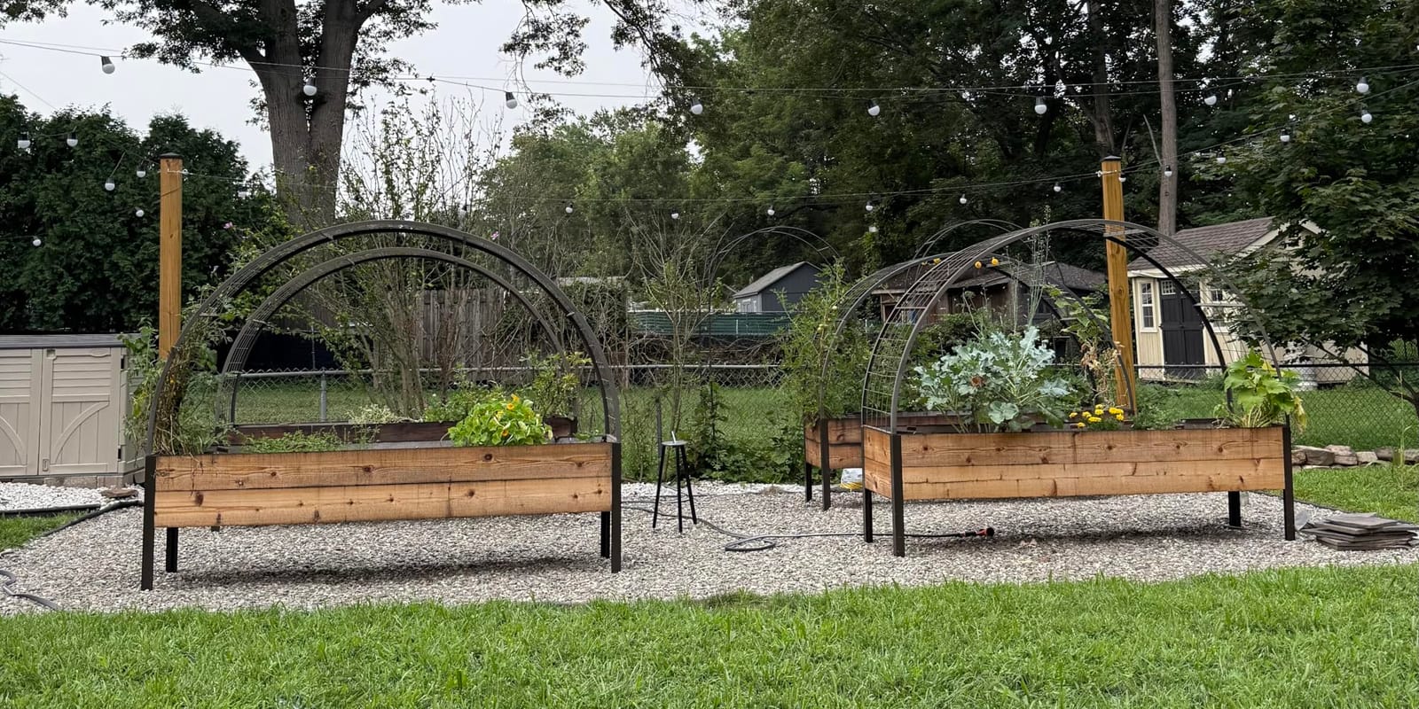 Gardener's Supply Company Elevated Cedar Raised Garden Bed 2' x 8' customer photo 1