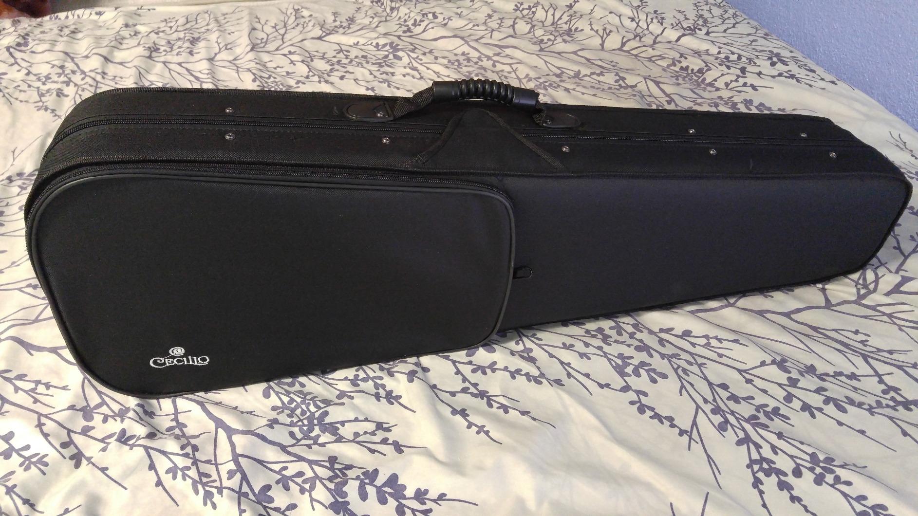 Cecilio Full Size 4/4 Violin with Hard Case & Shoulder Rest - Solidwood Ebony Fitted Violin with Premium Strings, Ideal for Beginners customer photo 1