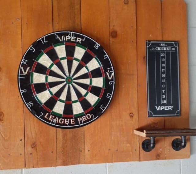Viper by GLD Products League Pro Regulation Sisal Dartboard Set, 3 Darts customer photo 1