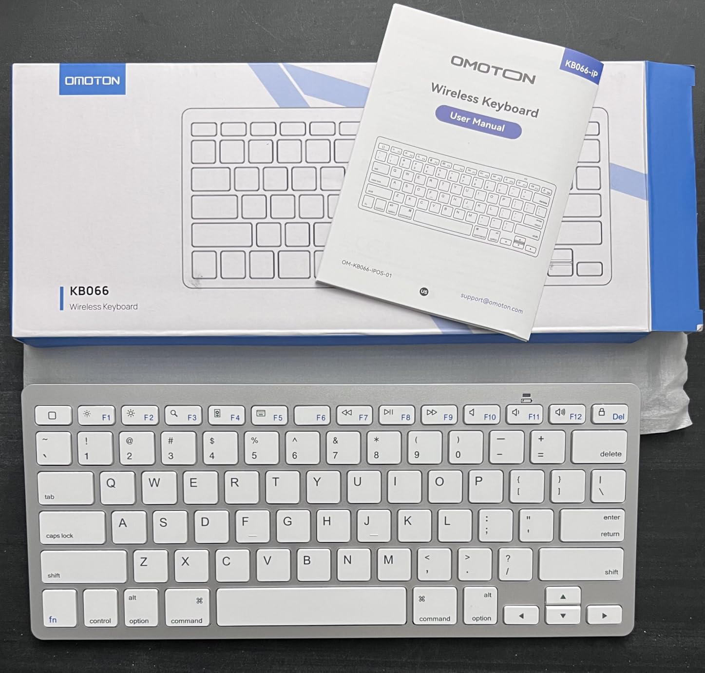 OMOTON Ultra-Slim Bluetooth Keyboard for iPad,iPad Pro/Air/Mini,iPhone customer photo 2