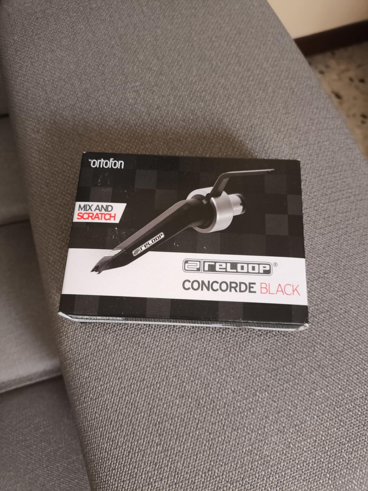 Reloop Concorde Black (by Ortofon) Turntable Cartridge for DJ, Black customer photo 1