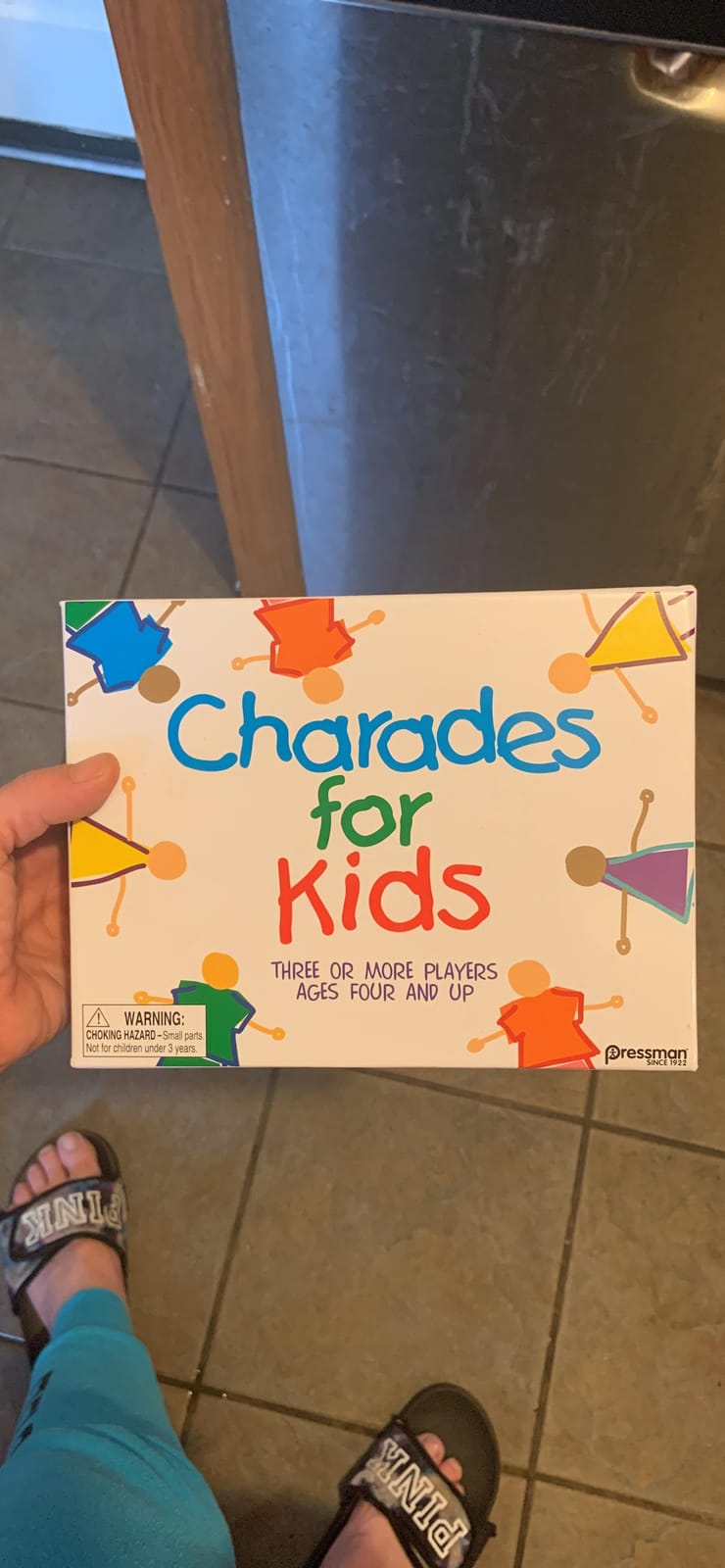 Pressman Charades for Kids - The 'No Reading Required' Family Game, 5