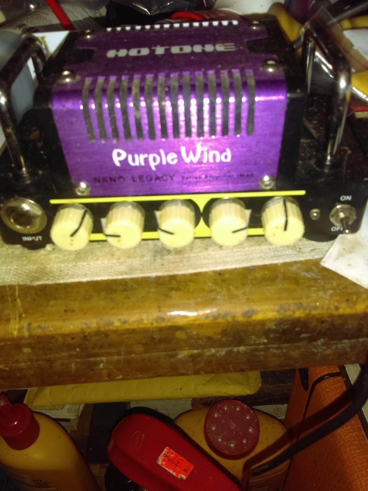 Hotone Nano Legacy Purple Wind 5-Watt Compact Guitar Amp Head with 3-Band EQ customer photo 1