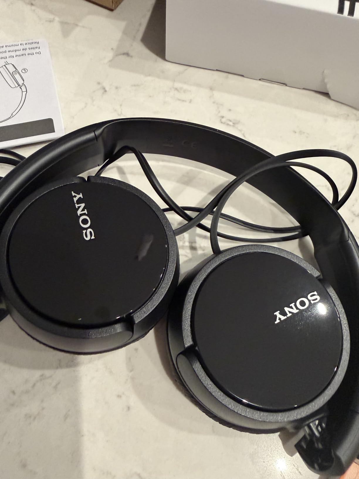 Sony ZX Series Wired On-Ear Headphones, Black MDR-ZX110 customer photo 1