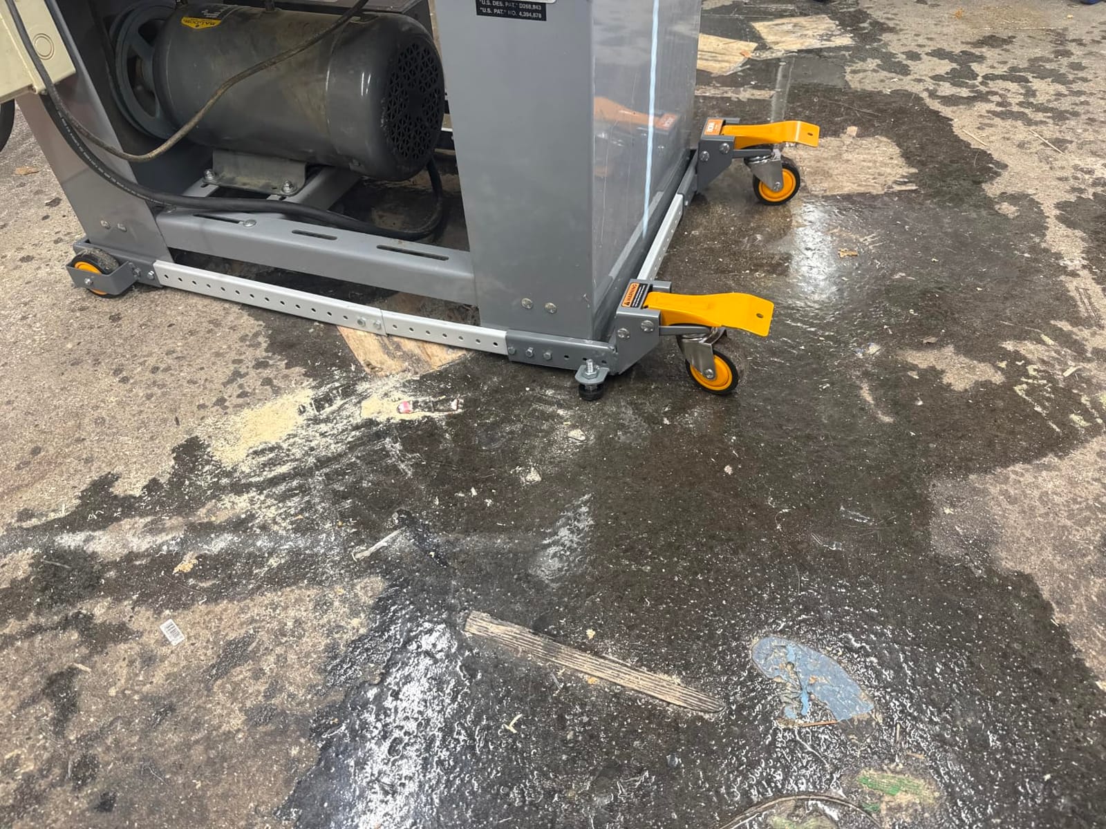 BORA PM-2500 Mobile Base for Shop Equipment - Adjustable Table Saw Base customer photo 2