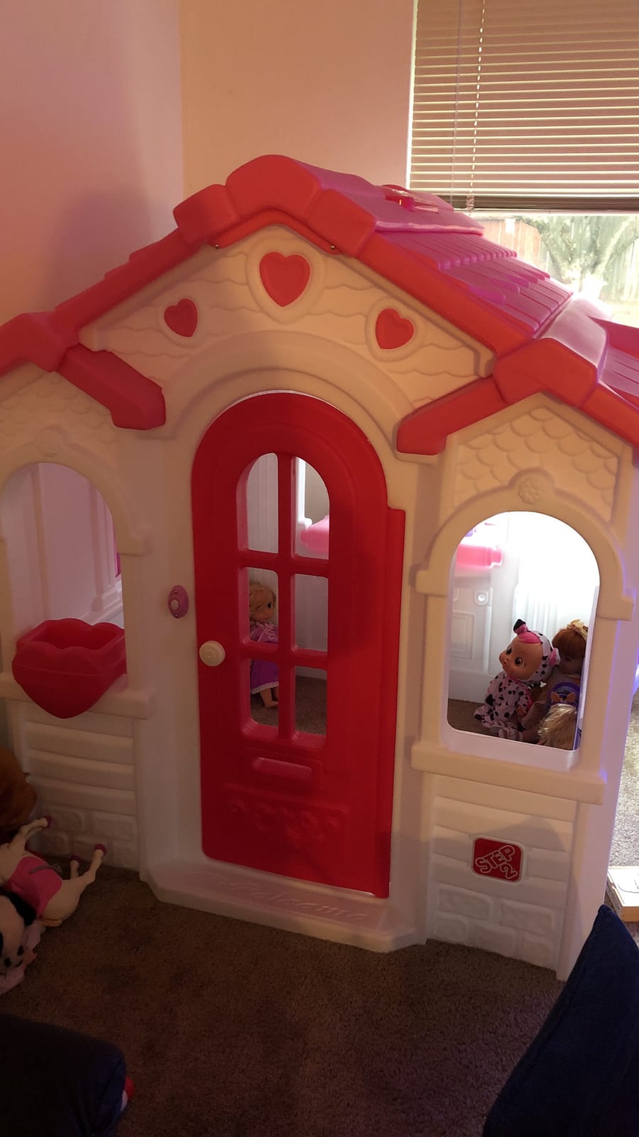 Step2 Sweetheart Kids Playhouse, Indoor/Outdoor Playset, Interactive Play with Sounds, Made of Durable Plastic, For Toddlers 1.5+ Years Old customer photo 1