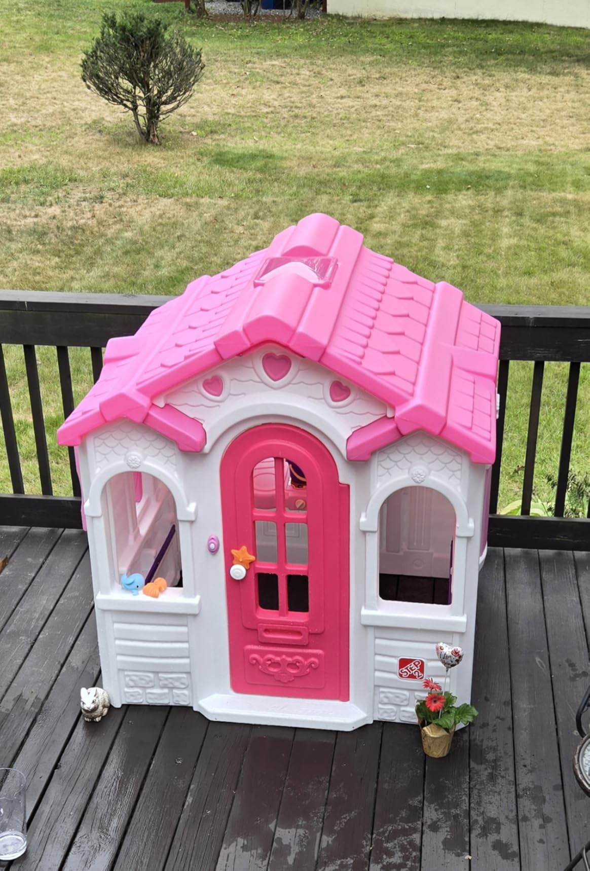 Step2 Sweetheart Kids Playhouse, Indoor/Outdoor Playset, Interactive Play with Sounds, Made of Durable Plastic, For Toddlers 1.5+ Years Old customer photo 2