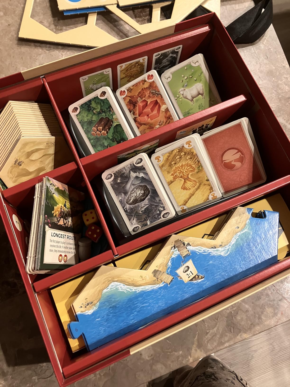 CATAN Board Game - Embark on a Journey of Discovery and Trade! Civilization Building Strategy Game, Family Game for Kids & Adults, Ages 10+, 3-4 Players, 60-90 Minute Playtime, Made by CATAN Studio customer photo 2