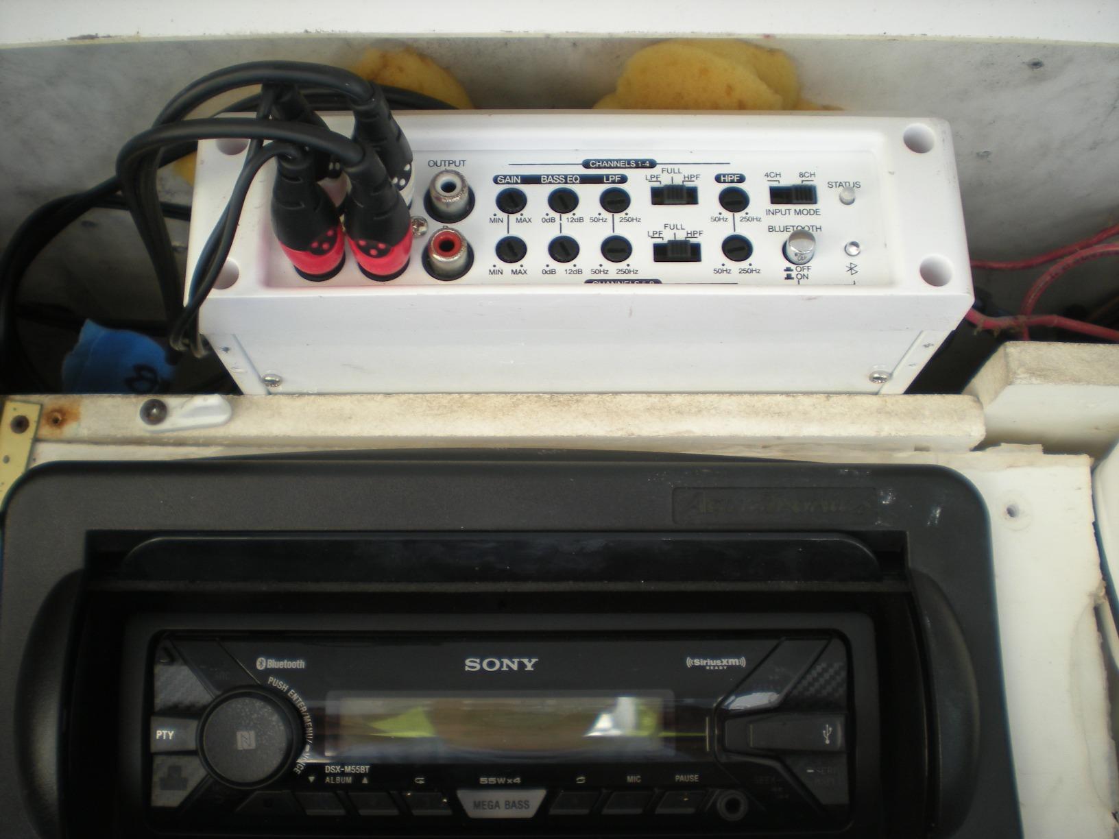 Rockville RXM8BTB 8 Channel Marine Boat Amplifier with Bluetooth, Black customer photo 2