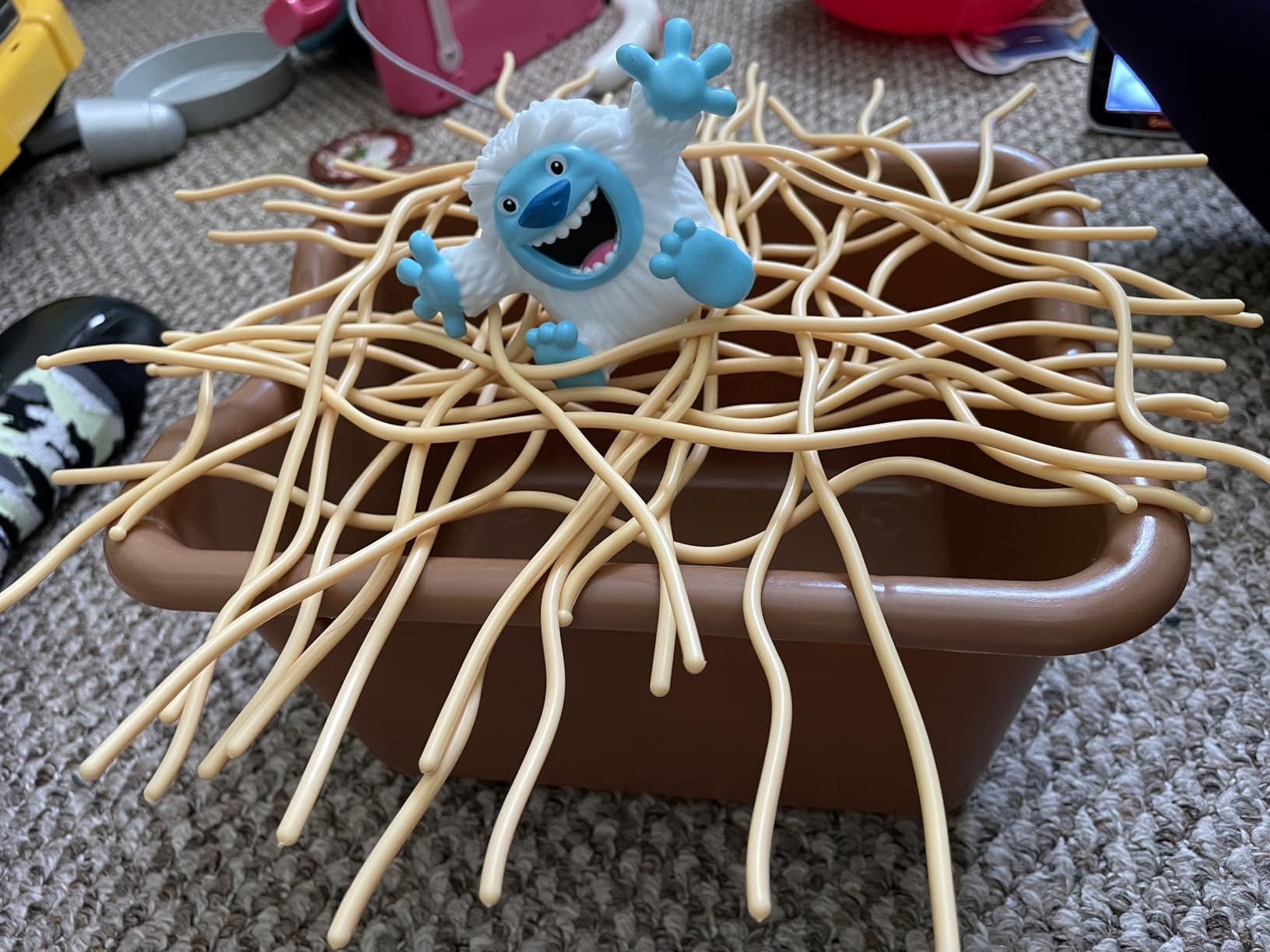 Yeti in My Spaghetti Board Games for Family Night, Multi-Player Game, 4+ customer photo 2