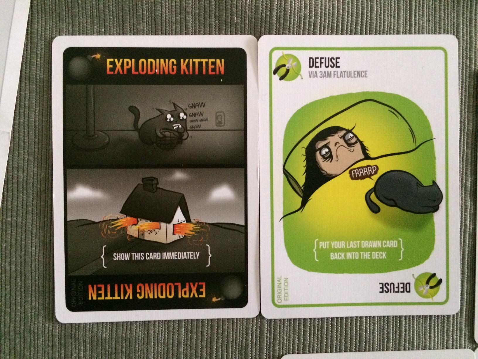 Exploding Kittens Original Edition, 2-5 Players, Ages 7+ Card Game customer photo 1