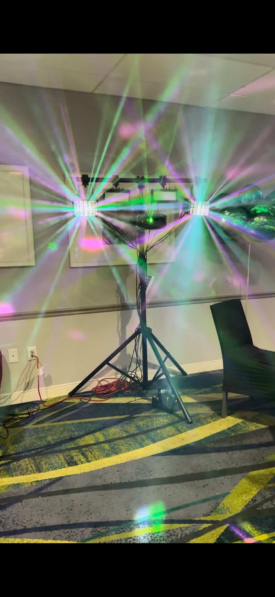 27W DJ Disco Party Light Derby Effect Remote Control customer photo 1