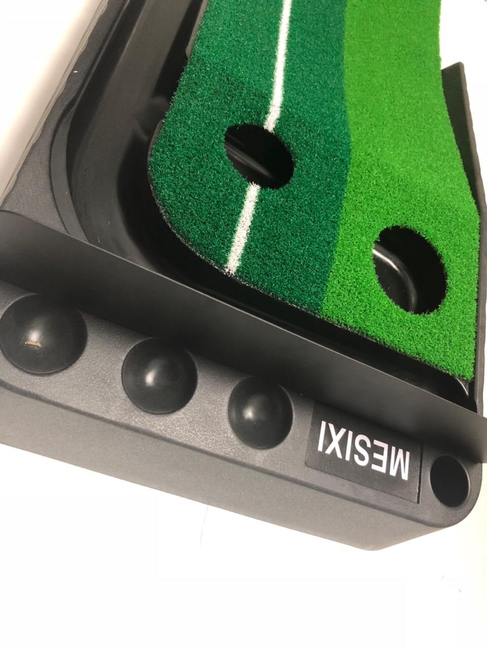 SKLZ Putting Green: Perfect Your Golf Skills with Realistic Home Practice - Improve Your Putting Stroke, Lower Your Scores, and Enjoy Convenient, Training Anytime, Anywhere! customer photo 1