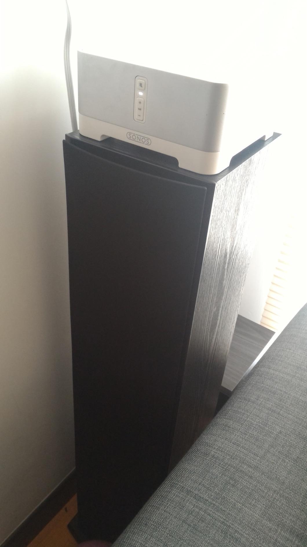 Polk Audio T50 Home Theater Floor Standing Tower Speaker 150W, Black customer photo 1