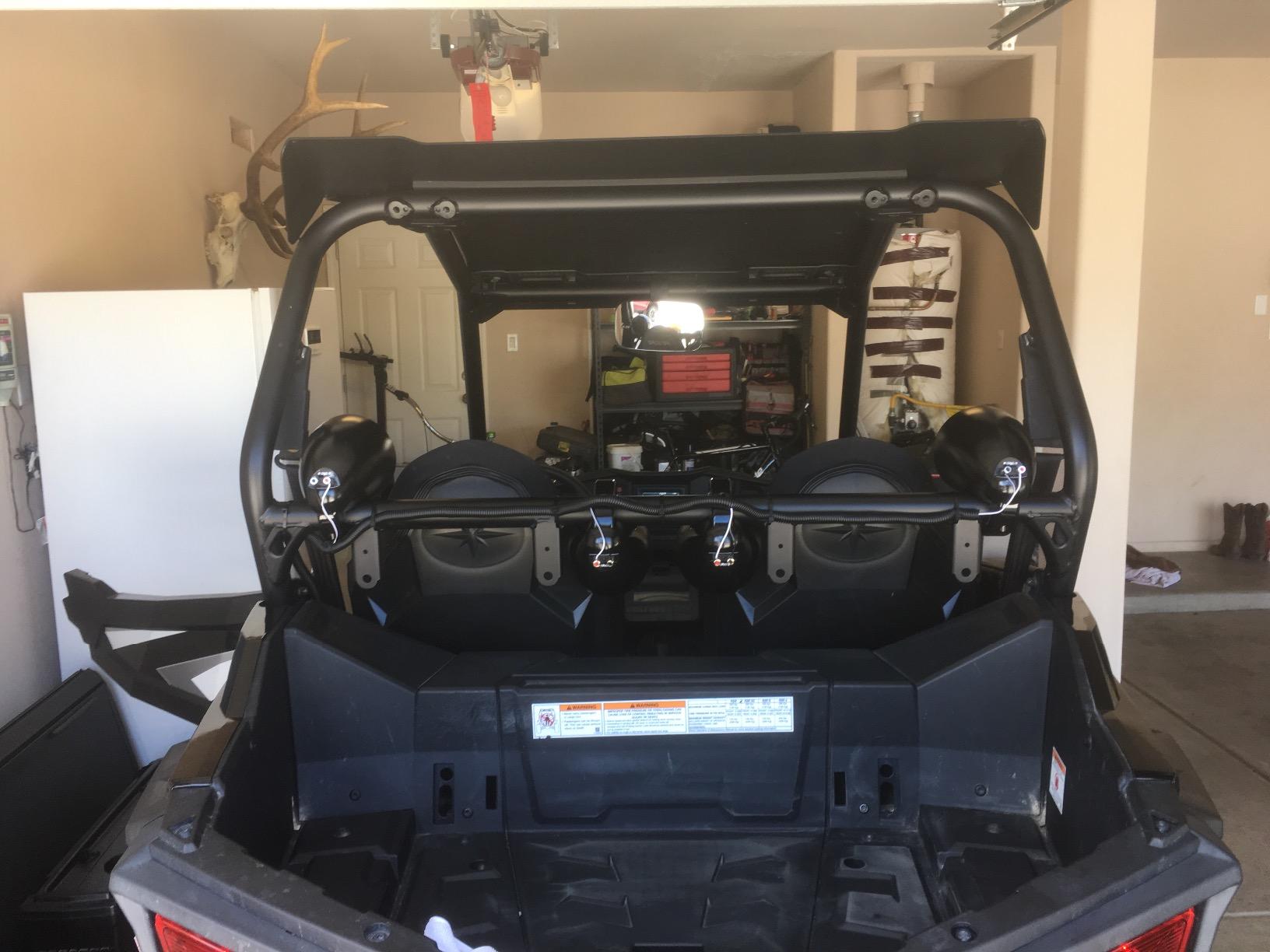 NOAM NUTV4 Quad - 4 Channels Marine Bluetooth ATV/Golf Cart/UTV Tower Speakers Stereo System customer photo 1