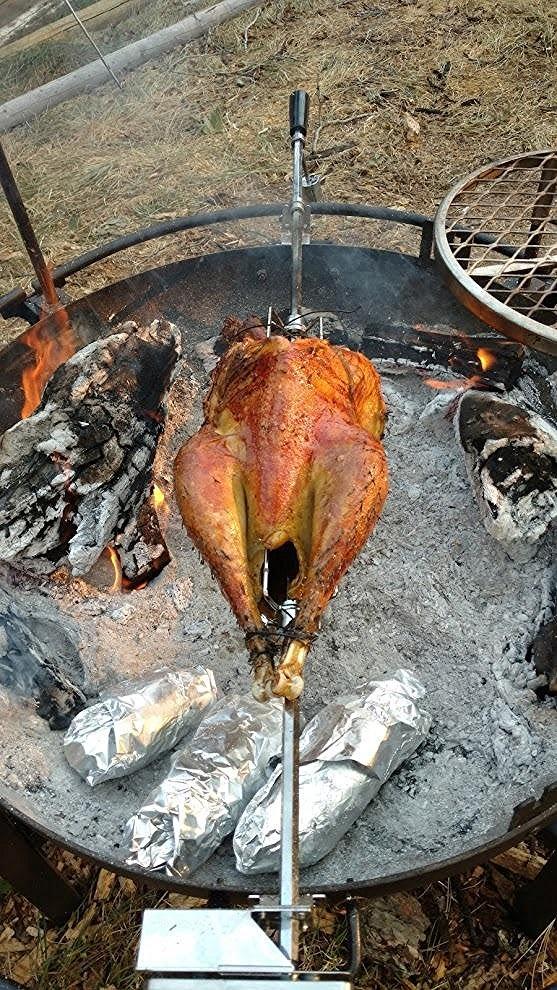onlyfire Universal Rotisserie Kit with 110V Electric Motor for Gas Grills customer photo 2