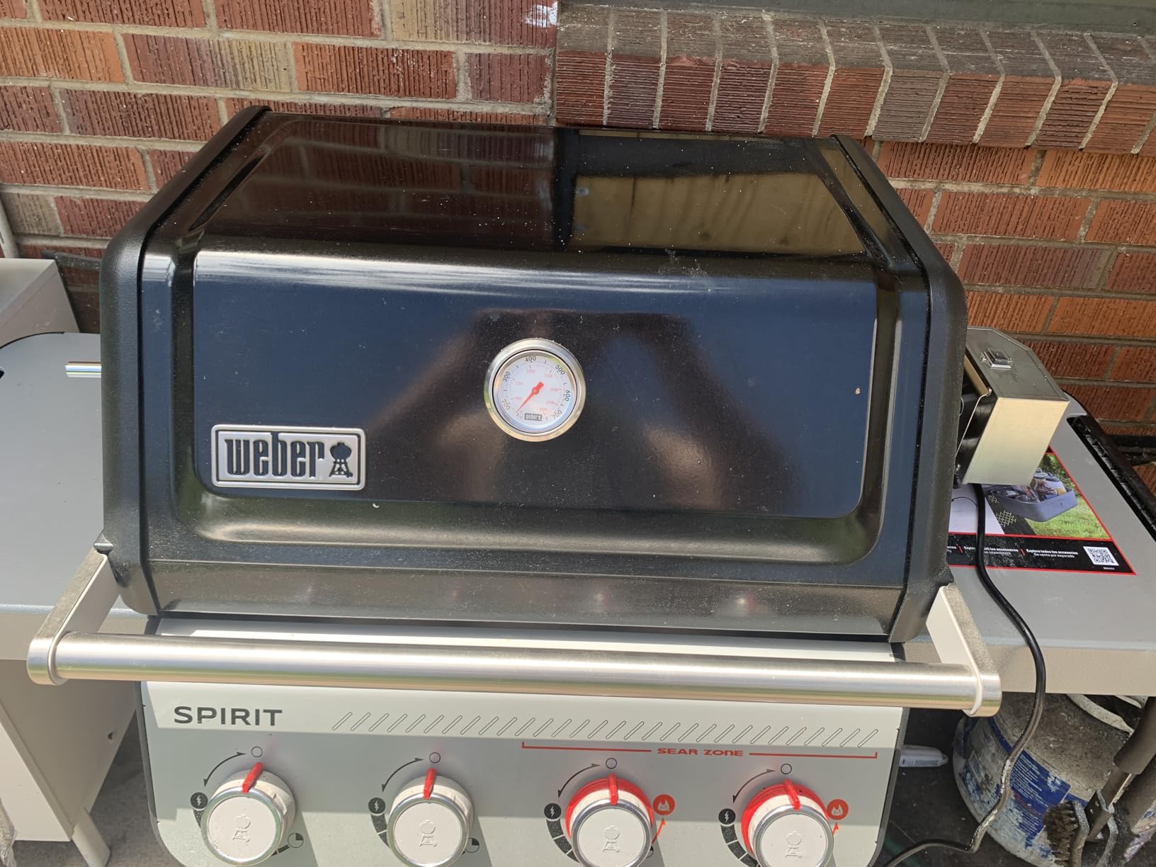 onlyfire Stainless Steel Rotisserie Kit for Weber Spirit 200/300 Series customer photo 2