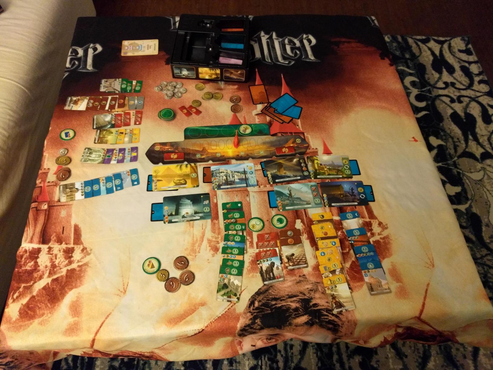Asmodee 7 Wonders Duel Board Game BASE GAME - Intense Two-Player Battles in the Ancient World, Strategy Game for Kids and Adults, Ages 10+, 2 Players, 30 Minute Playtime customer photo 1