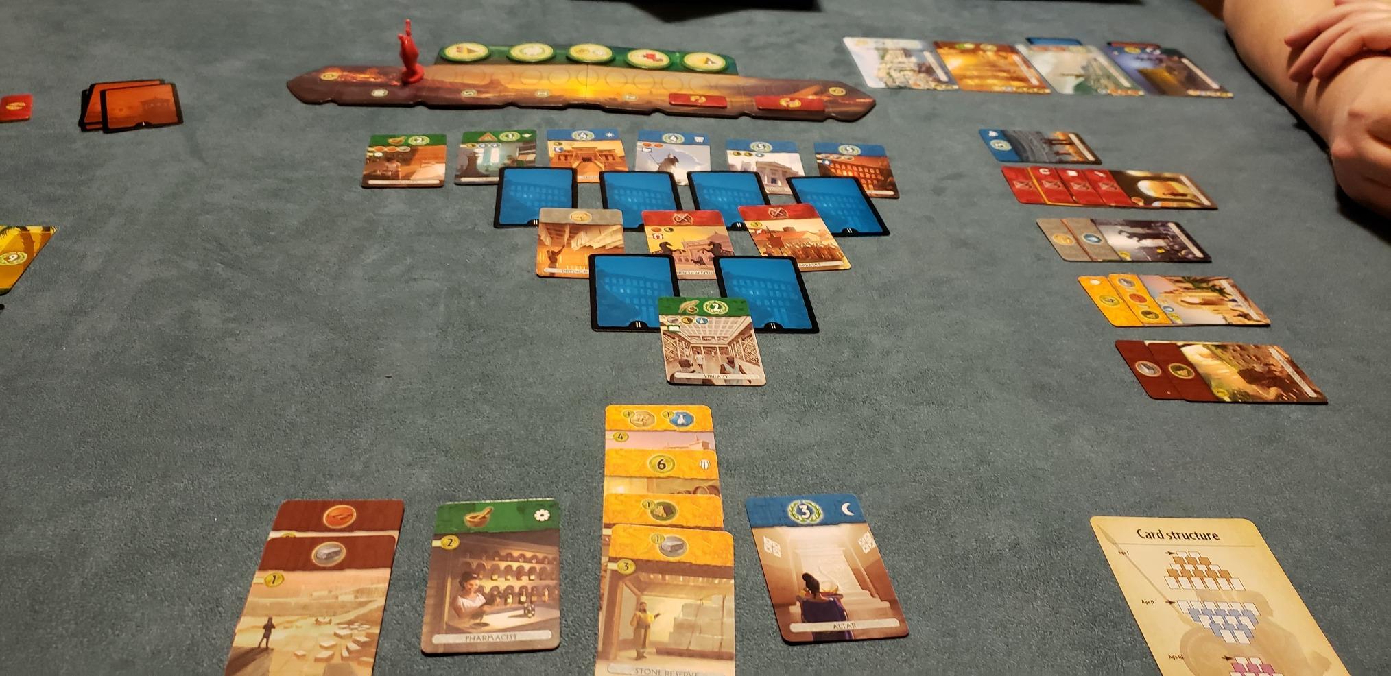 Asmodee 7 Wonders Duel Board Game BASE GAME - Intense Two-Player Battles in the Ancient World, Strategy Game for Kids and Adults, Ages 10+, 2 Players, 30 Minute Playtime customer photo 2