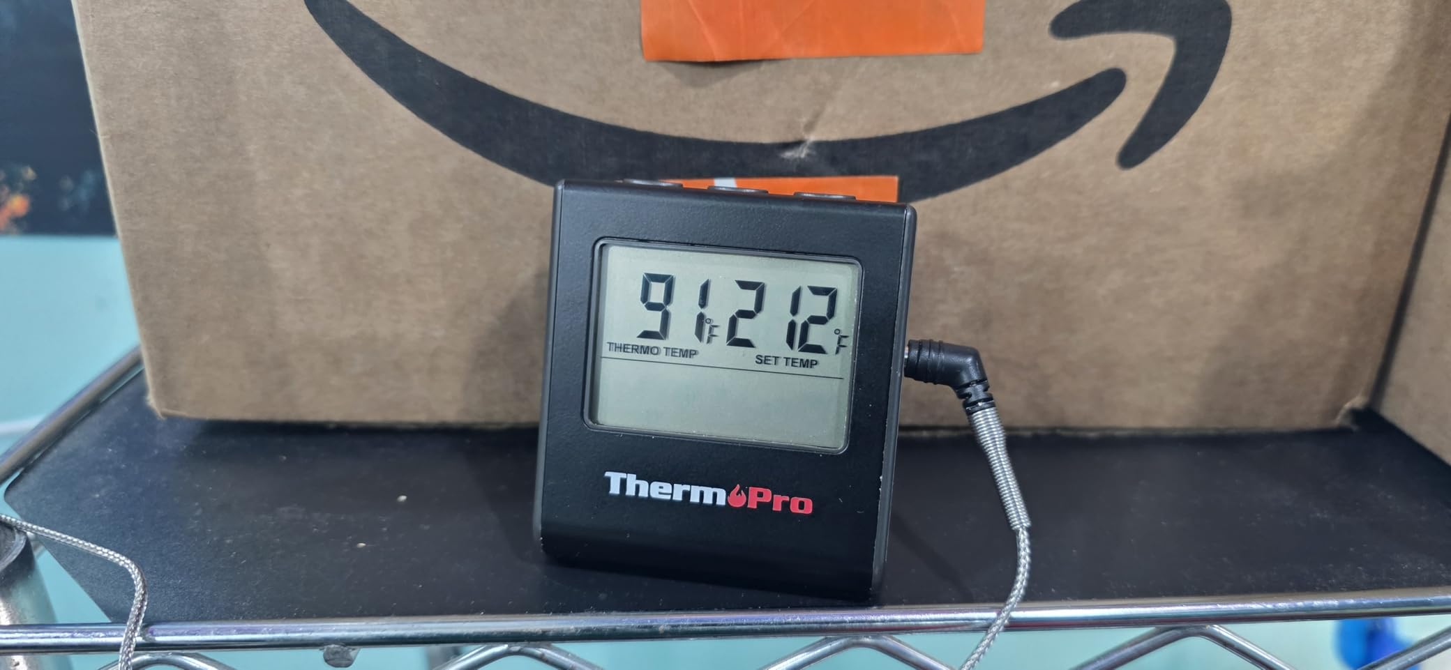 TempPro TempTrack Large LCD Digital Meat Thermometer for Cooking, Smoking customer photo 1